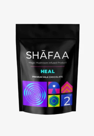 Shafaa Macrodosing Magic Mushroom Milk Chocolate Edible