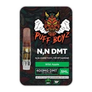 Puff Boyz NN-DMT .5mL (400mg) Cartridge - Wild Apple