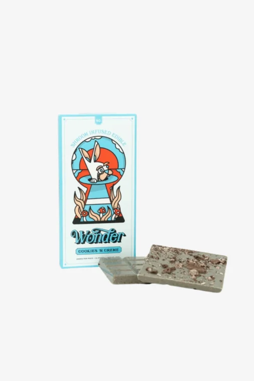Wonder Psilocybin Chocolate Bar – Cookies ‘N Creme 2
