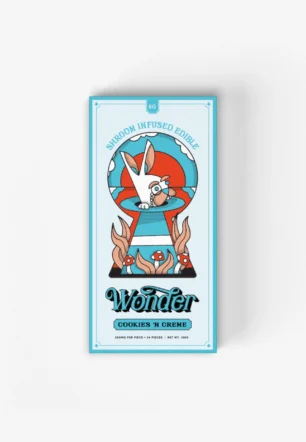 Wonder Psilocybin Chocolate Bar – Cookies ‘N Creme