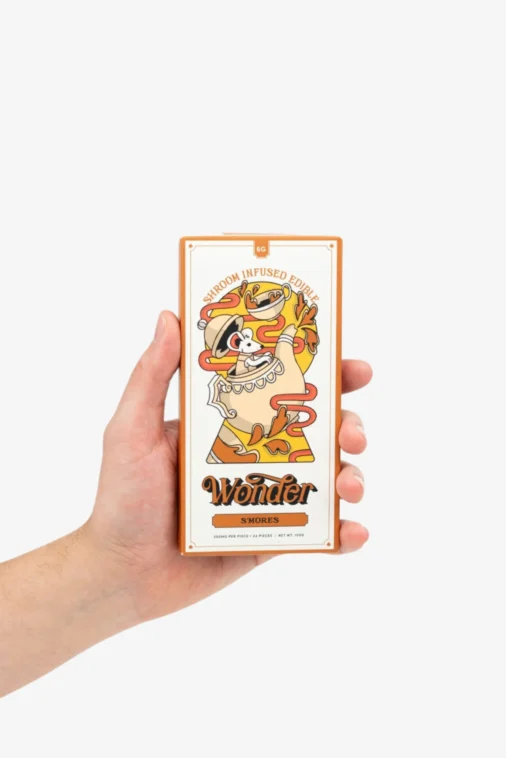 Wonder Psilocybin Chocolate Bars S’mores (6000mg) - Image 4