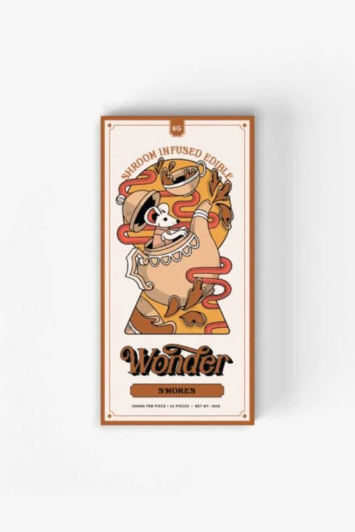 Wonder Psilocybin Chocolate Bar – S’mores